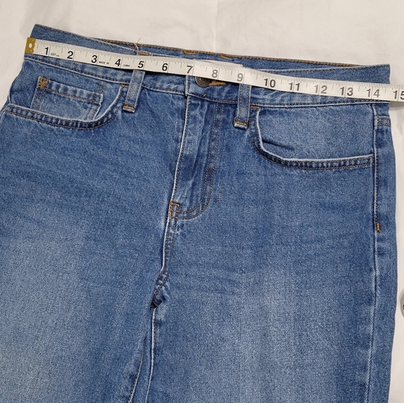 Women's VANS straight-leg blue jeans size 5/27 - Picture 8 of 10